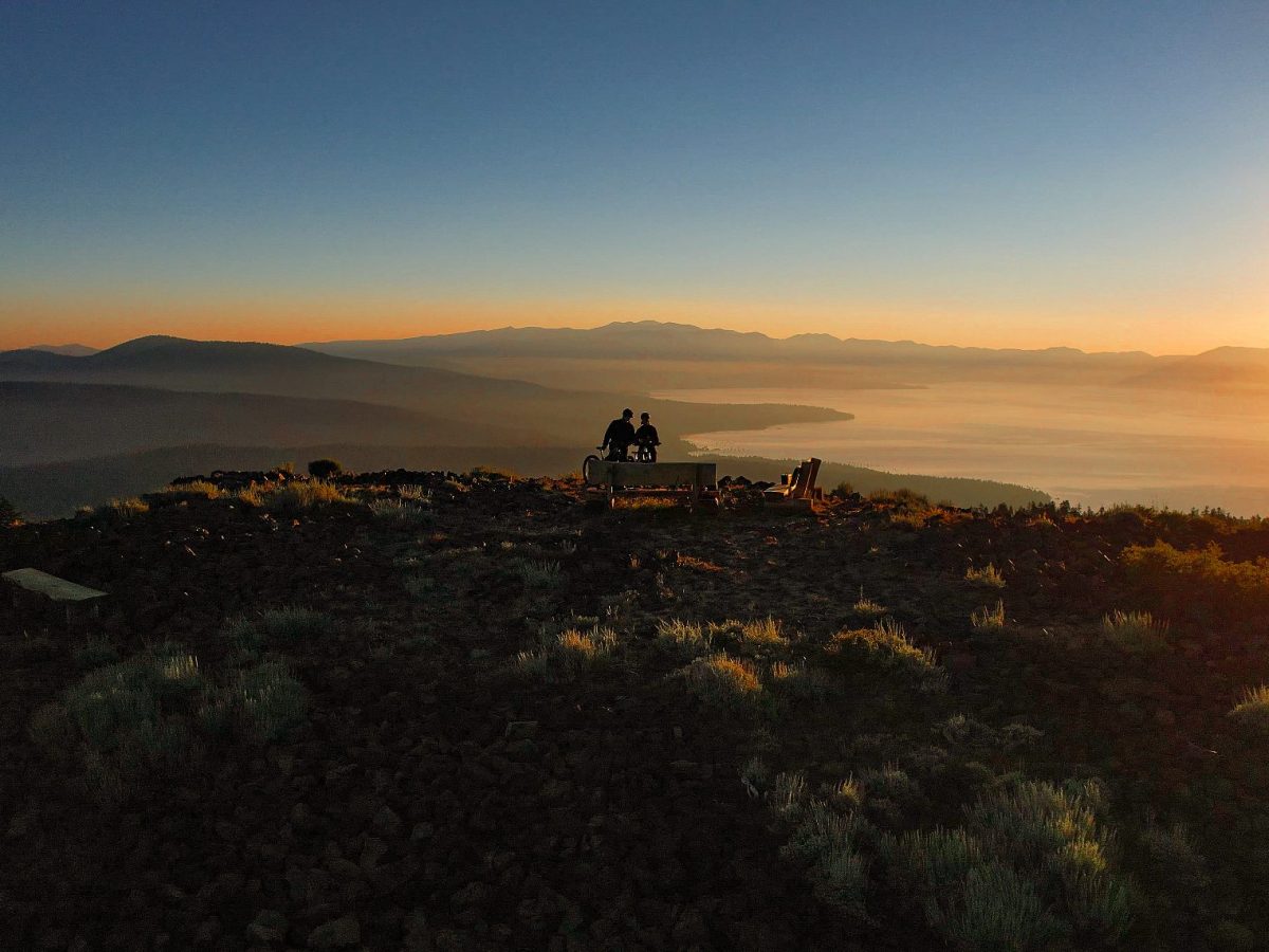 Mountain Biking Stanford Rock at&nbsp;Sunrise